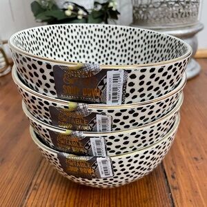 Thyme & Table Bowls Soup Cereal New